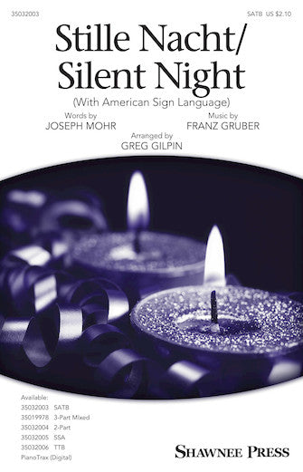 Stille Nacht/Silent Night (With American Sign Language) Sheet Music Preview
