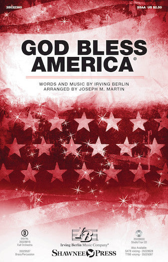 God Bless America (arr. Joseph M. Martin) Sheet Music Preview