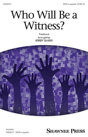 Who Will Be A Witness? Sheet Music Preview