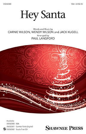 Hey Santa (arr. Paul Langford) - Guitar Sheet Music Preview