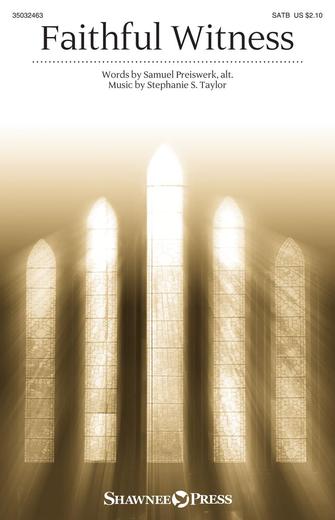 Faithful Witness Sheet Music Preview