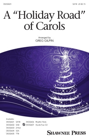 A Holiday Road Of Carols (arr. Greg Gilpin) - Bass Sheet Music Preview