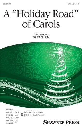 A Holiday Road Of Carols (arr. Greg Gilpin) Sheet Music Preview