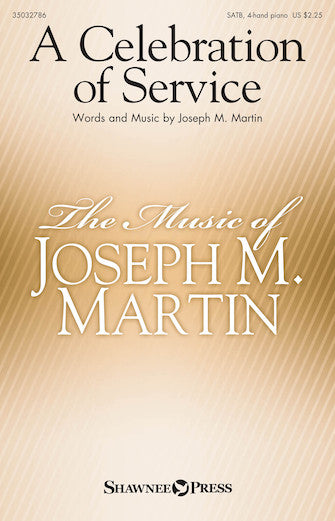 A Celebration Of Service Sheet Music Preview