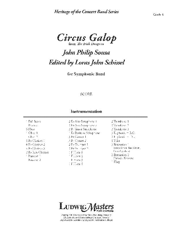 Circus Galop Cover Image