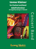 Immer Kleiner for Solo Clarinet and Band Cover Image