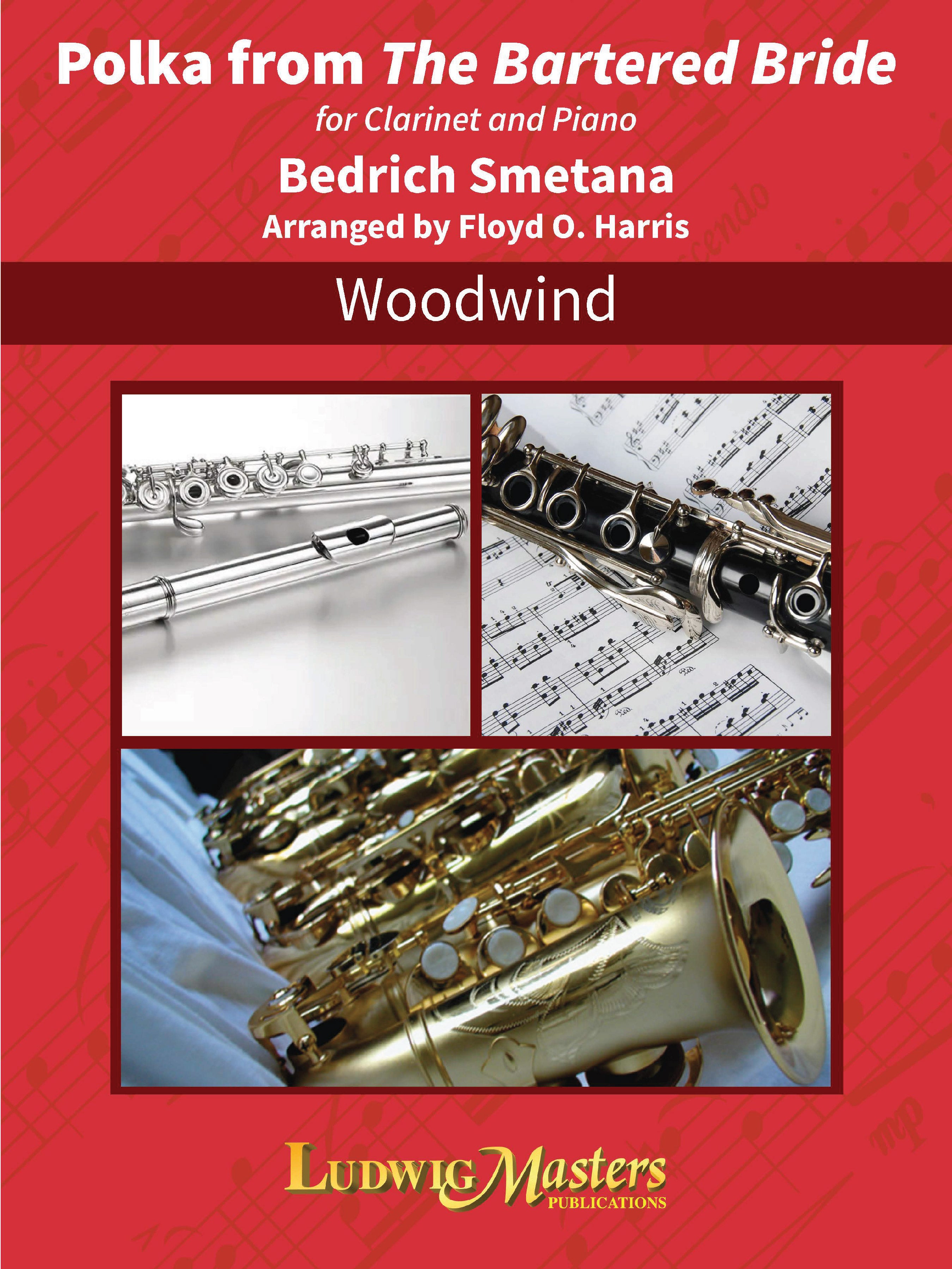 Polka from The Bartered Bride for Clarinet and Piano Cover Image