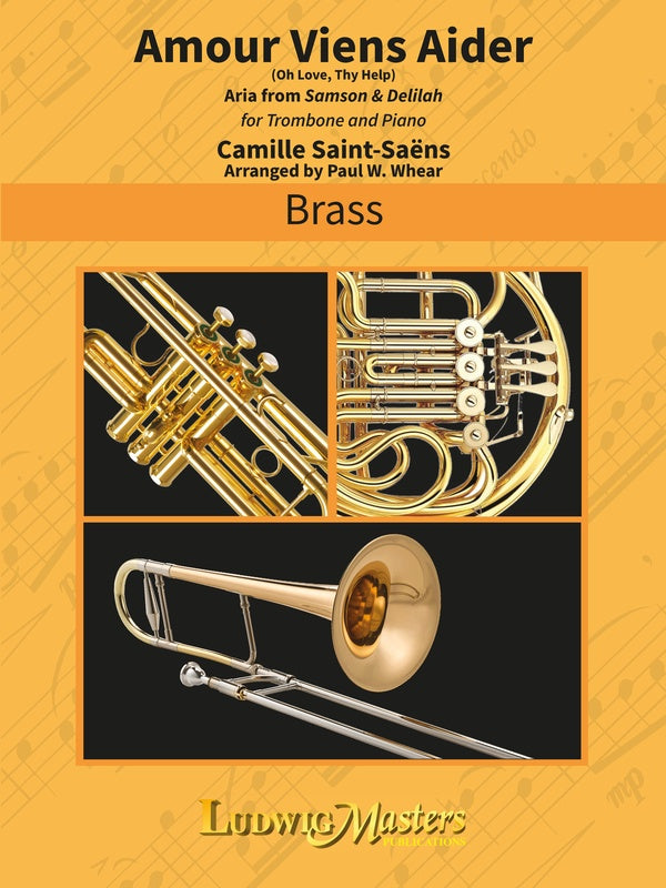 Amour Viens Aider for Trombone and Piano Cover Image