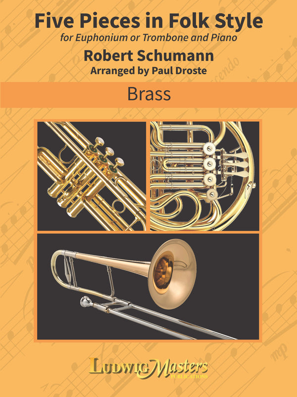Five Pieces in Folk Style, Op. 102 Cover Image