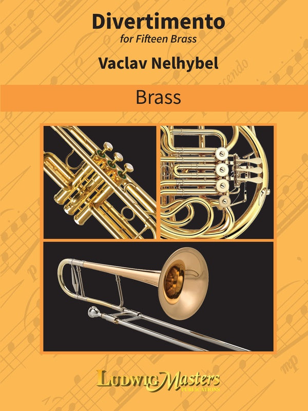 Divertimento for Fifteen Brass Cover Image