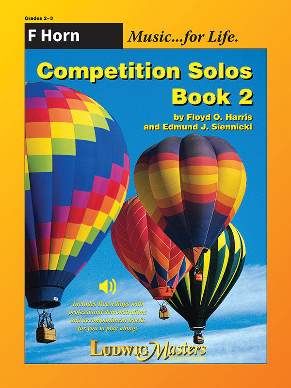 Competition Solos, Book 2 Horn Cover Image