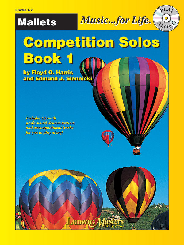 Competition Solos, Book 1 Mallet Percussion Cover Image