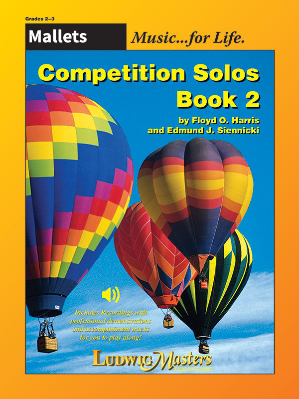 Competition Solos, Book 2 Mallet Percussion Cover Image