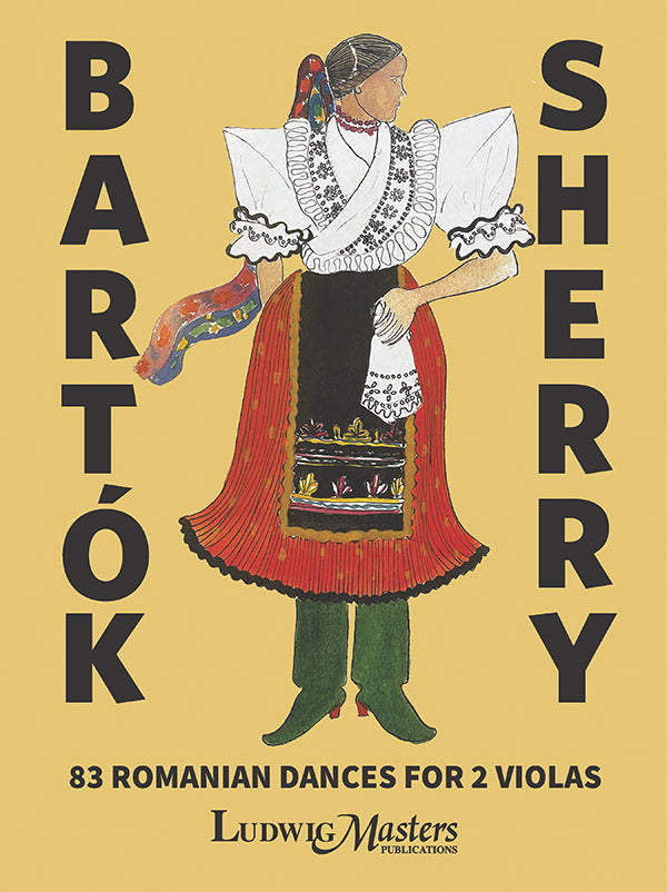 83 Romanian Dances for 2 Violas Cover Image