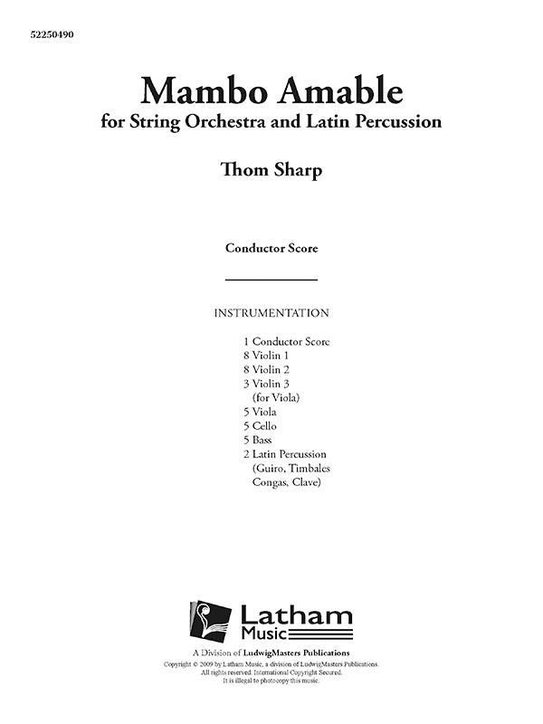Mambo Amable Cover Image