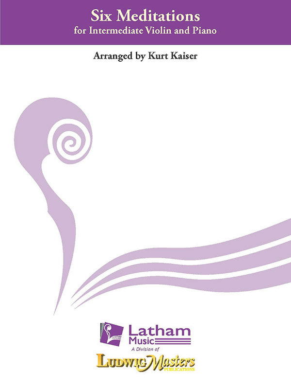 Six Meditations for Violin and Piano Cover Image
