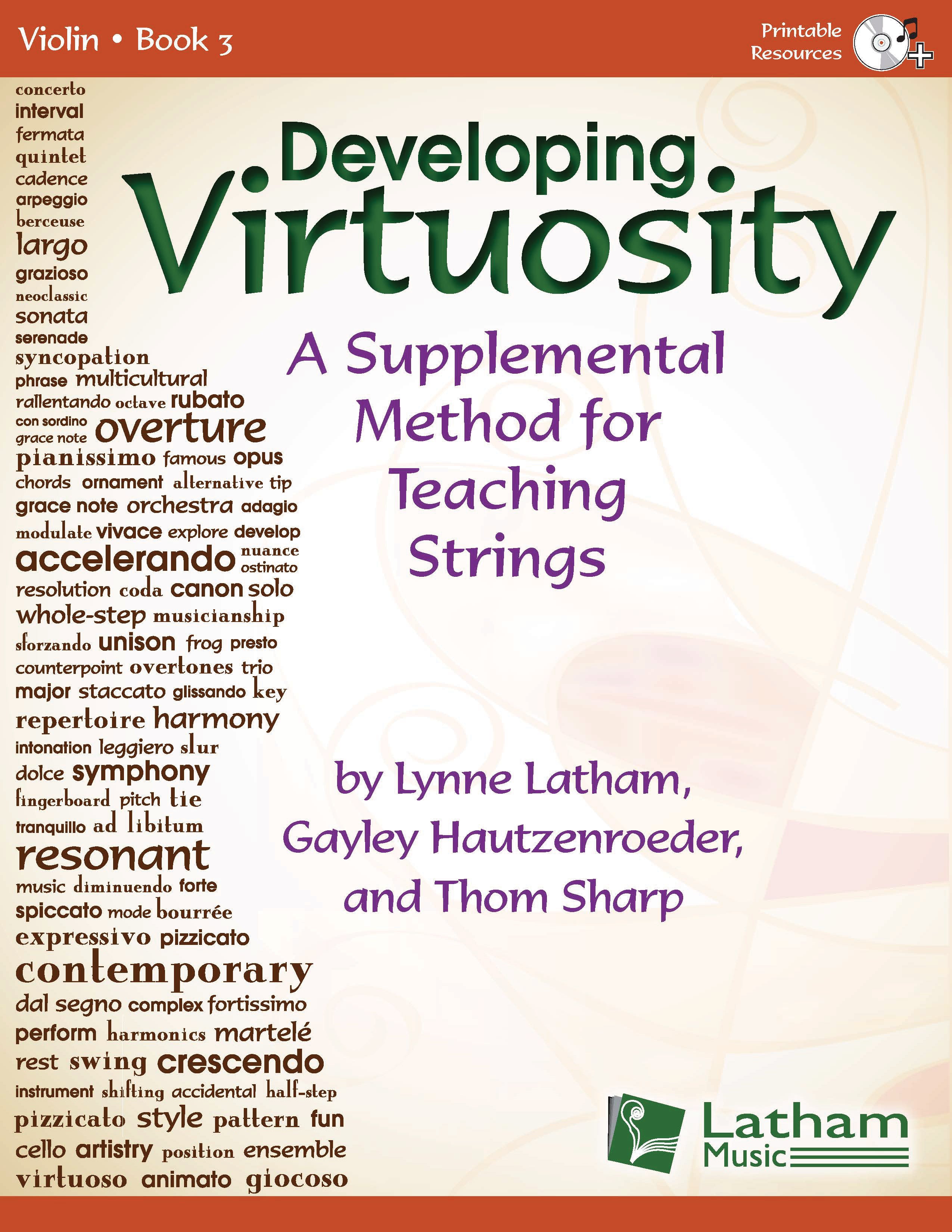Developing Virtuosity bk. 3 - Violin Cover Image