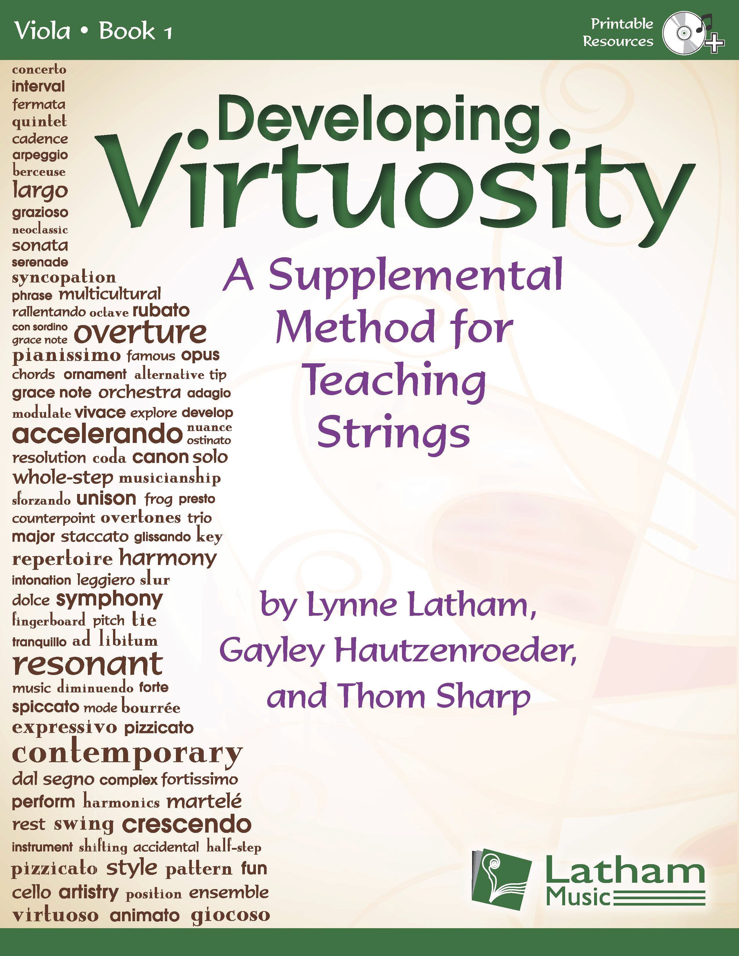Developing Virtuosity bk. 1 - Viola Cover Image