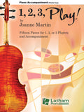 1, 2, 3, Play! - Violin Key Piano Accompaniment Cover Image