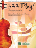 1, 2, 3, Play! - Viola Teacher Score with CD Cover Image