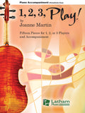 1, 2, 3, Play! - Viola/Cello Key Piano Accompaniment Cover Image