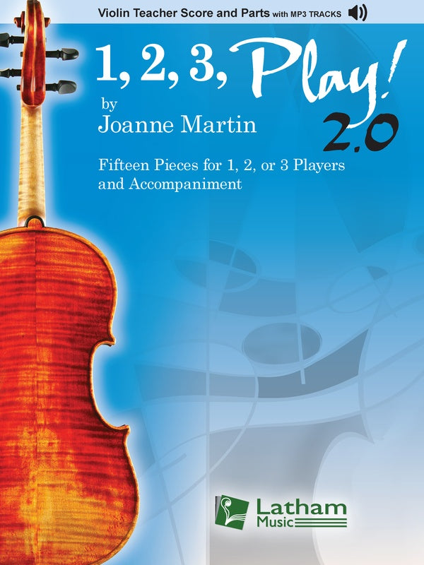 1, 2, 3 Play! 2.0 Violin Score and Parts with MP3 Tracks Cover Image