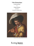 Valse Romantique for Flute and Piano, CD 79/L.71 Cover Image