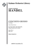Concerto Grosso in A minor, Op. 6, No. 4, HWV 322 Cover Image