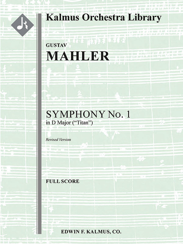 Symphony No. 1 in D "Titan" (revised version) Cover Image