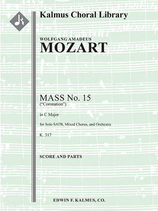Mass No. 15 in C, K. 317 (Coronation Mass) Cover Image