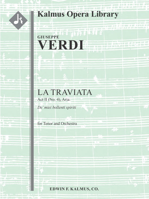 La Traviata: De Meie Bolenti Spi Cover Image