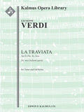 La Traviata, Act II, Aria: De' miei bollenti spiriti (tenor) Cover Image