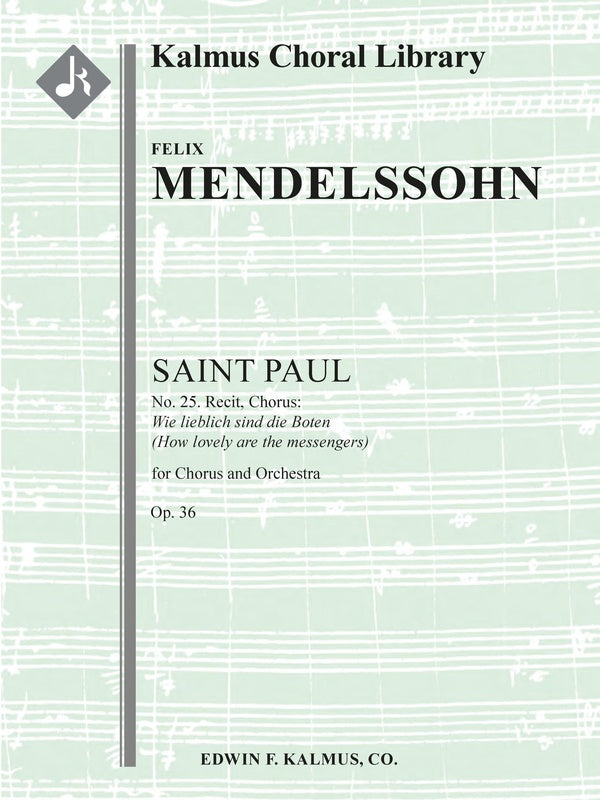 St Paul Oratorio: How Lovely Are the Messengers Cover Image