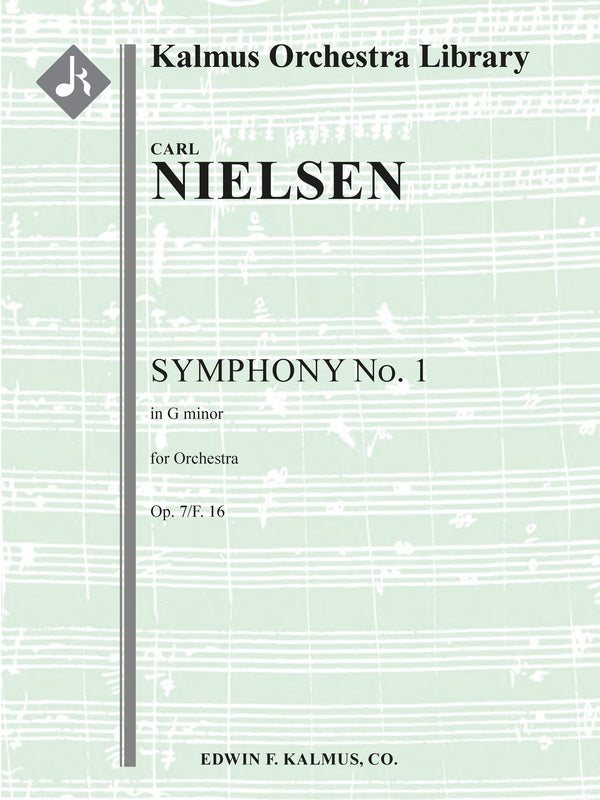 Symphony No. 1 in G minor, Op. 7/F. 16 Cover Image
