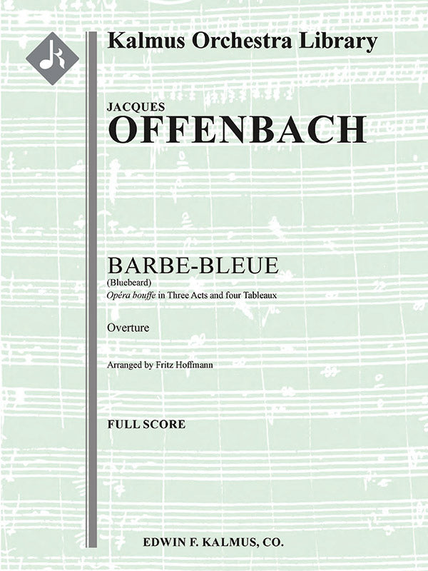 Barbe-Bleue (Bluebeard; Blaubart): Overture Cover Image