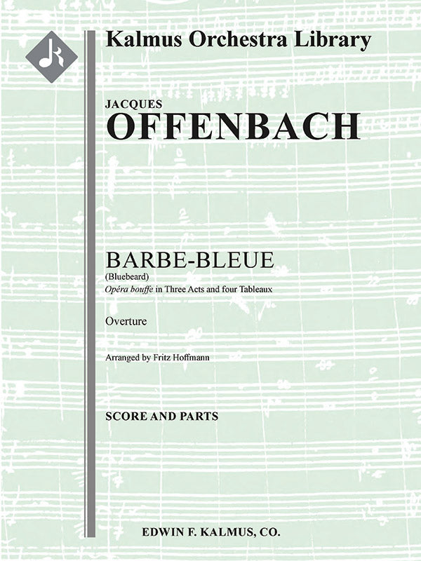 Barbe-Bleue (Bluebeard; Blaubart): Overture Cover Image