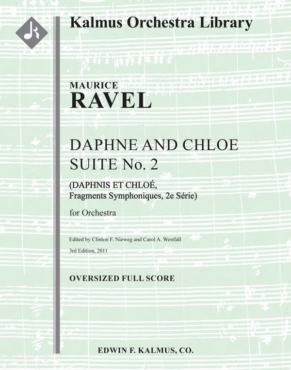Daphnis et Chloe: Suite No. 2 (3rd Edition) Cover Image