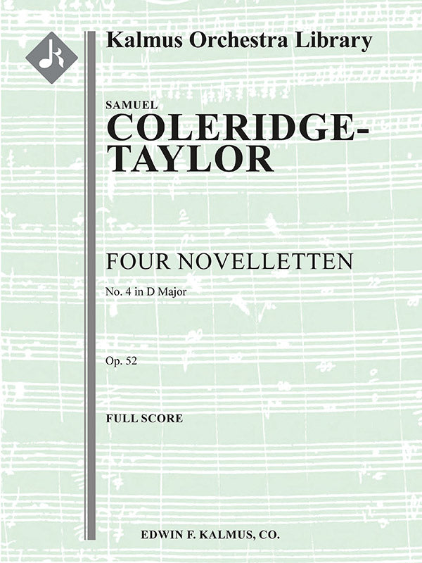 Four Novelletten, Op. 52, No. 4 in D Major Cover Image
