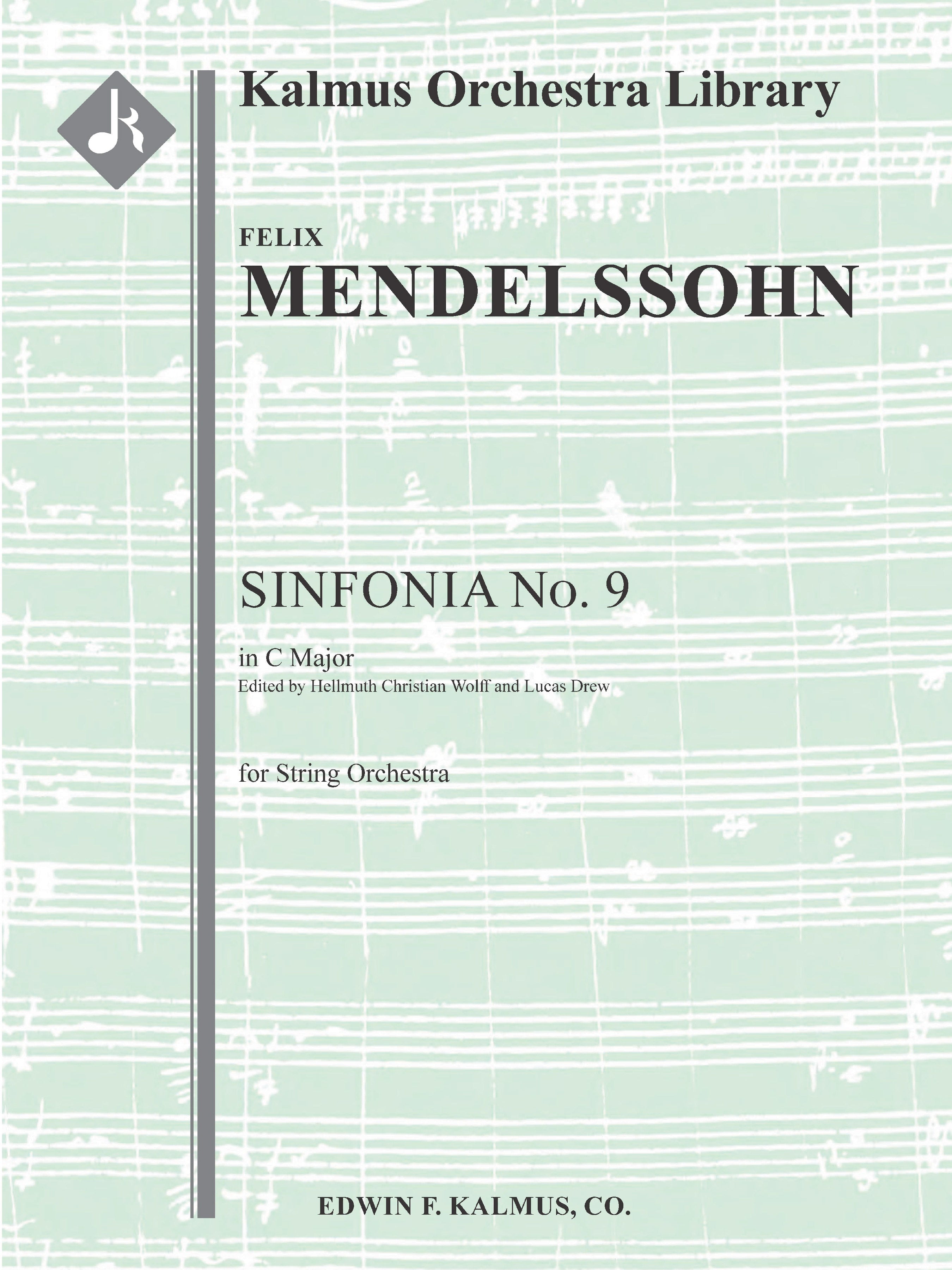 Sinfonia No. 9: String Symphony in C Cover Image