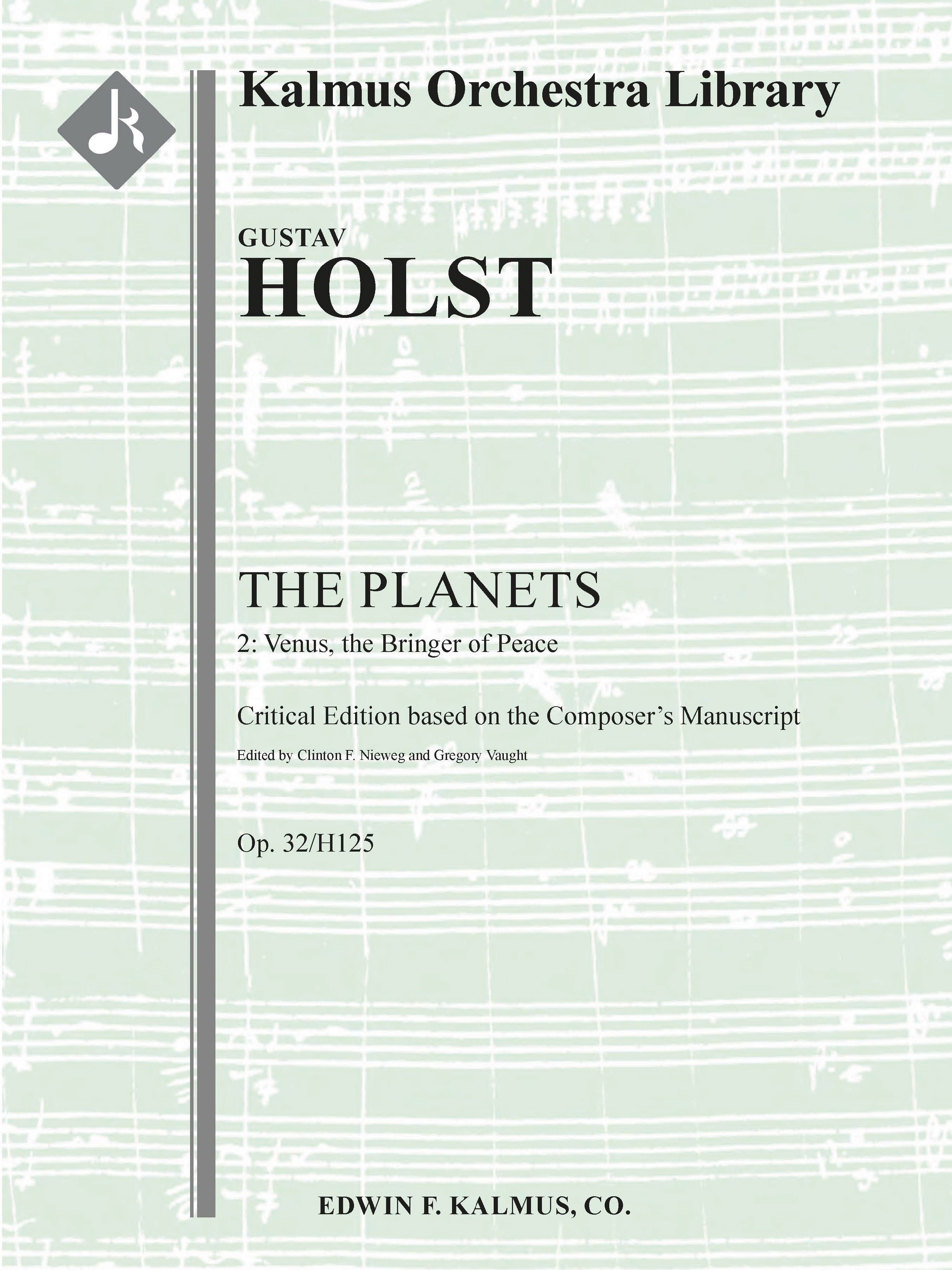 Planets, The (Op. 32/H125), No. 2: Venus, the Bringer of Peace Cover Image