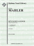 Songs to Poems by Rueckert; No. 4: Um Mitternacht, low voice (G minor, transposed) Cover Image
