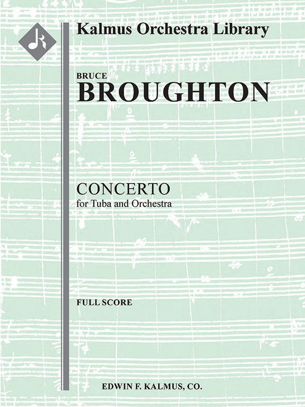Concerto for Tuba and Orchestra Cover Image