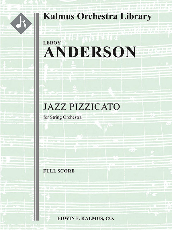 Jazz Pizzicato for String Orchestra Cover Image