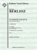 Summer Nights, Op. 7 (Les nuits d'ete): 4. Absence (transposed in E) Cover Image