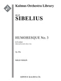 Humoresque No. 3 Cover Image