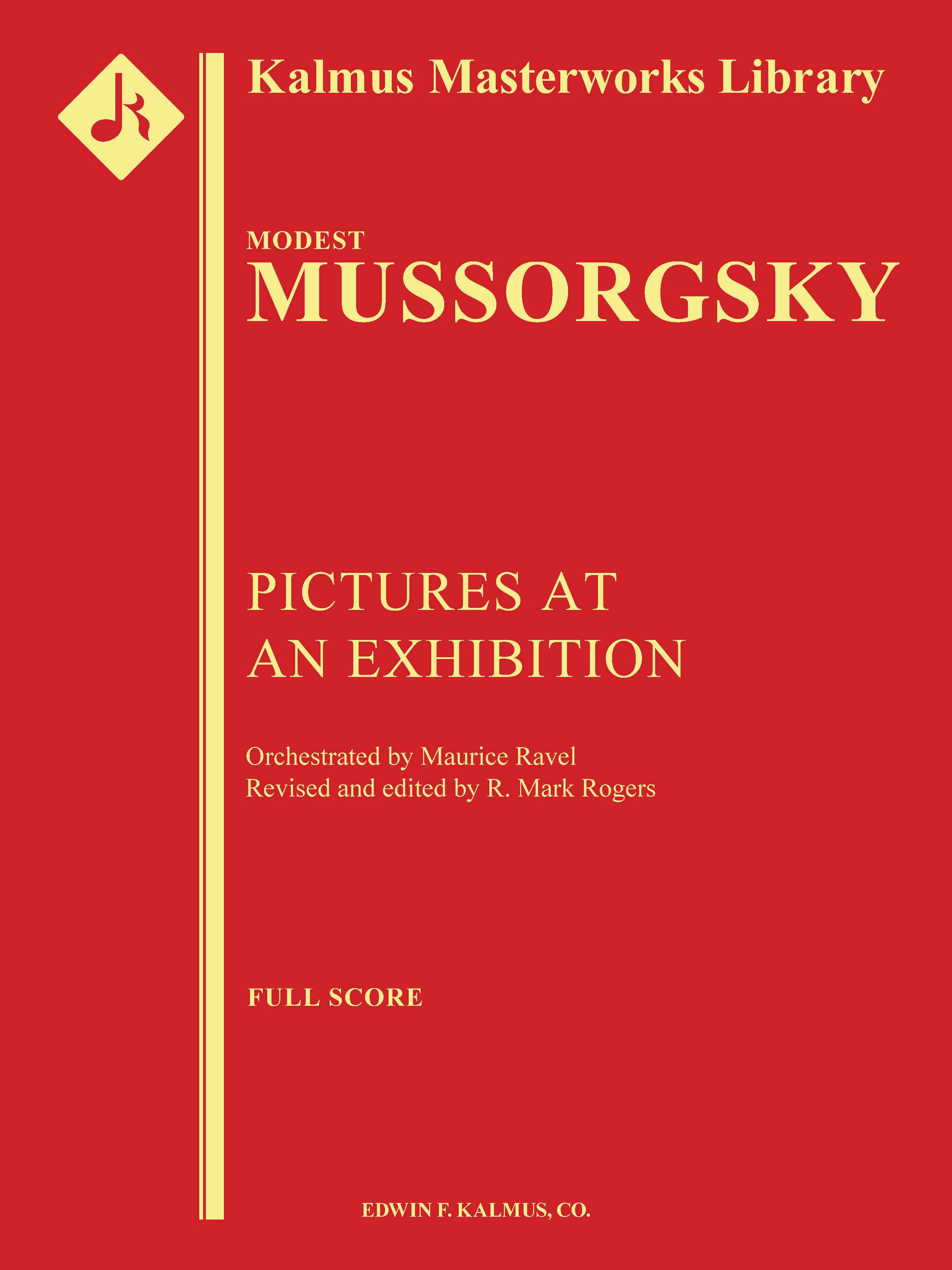 Pictures at an Exhibition (Ravel/ Rogers 2025 edition, complete) Cover Image