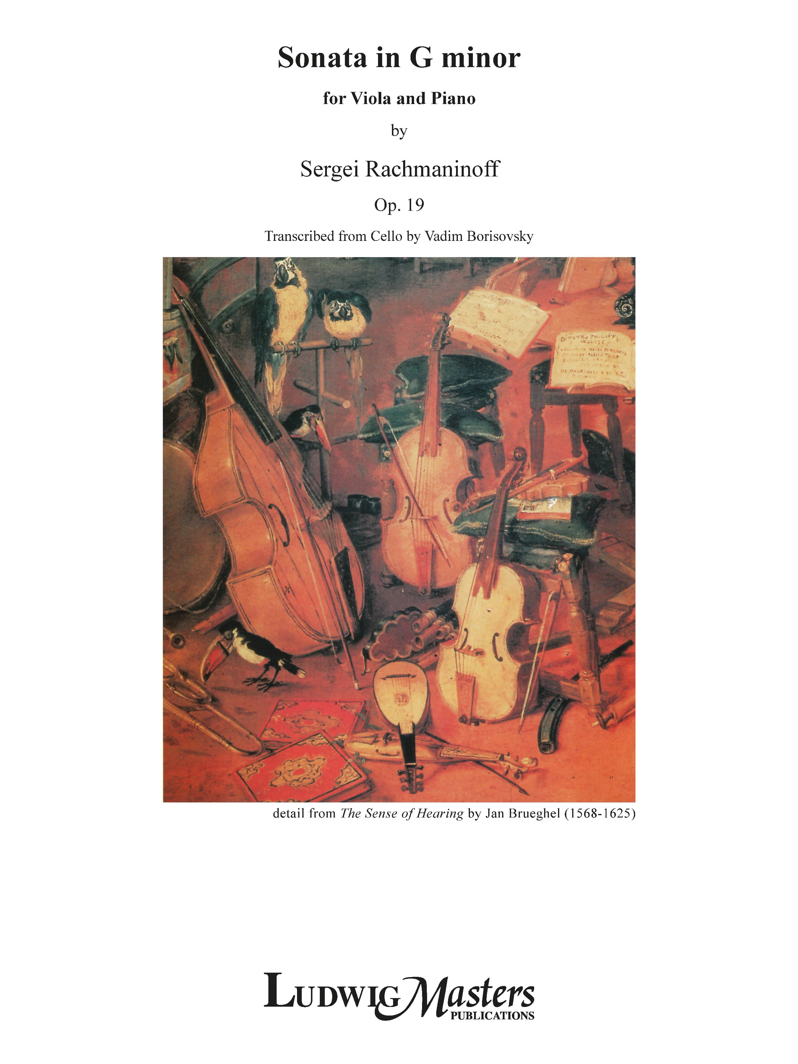 Sonata in G minor, Op. 19 Cover Image