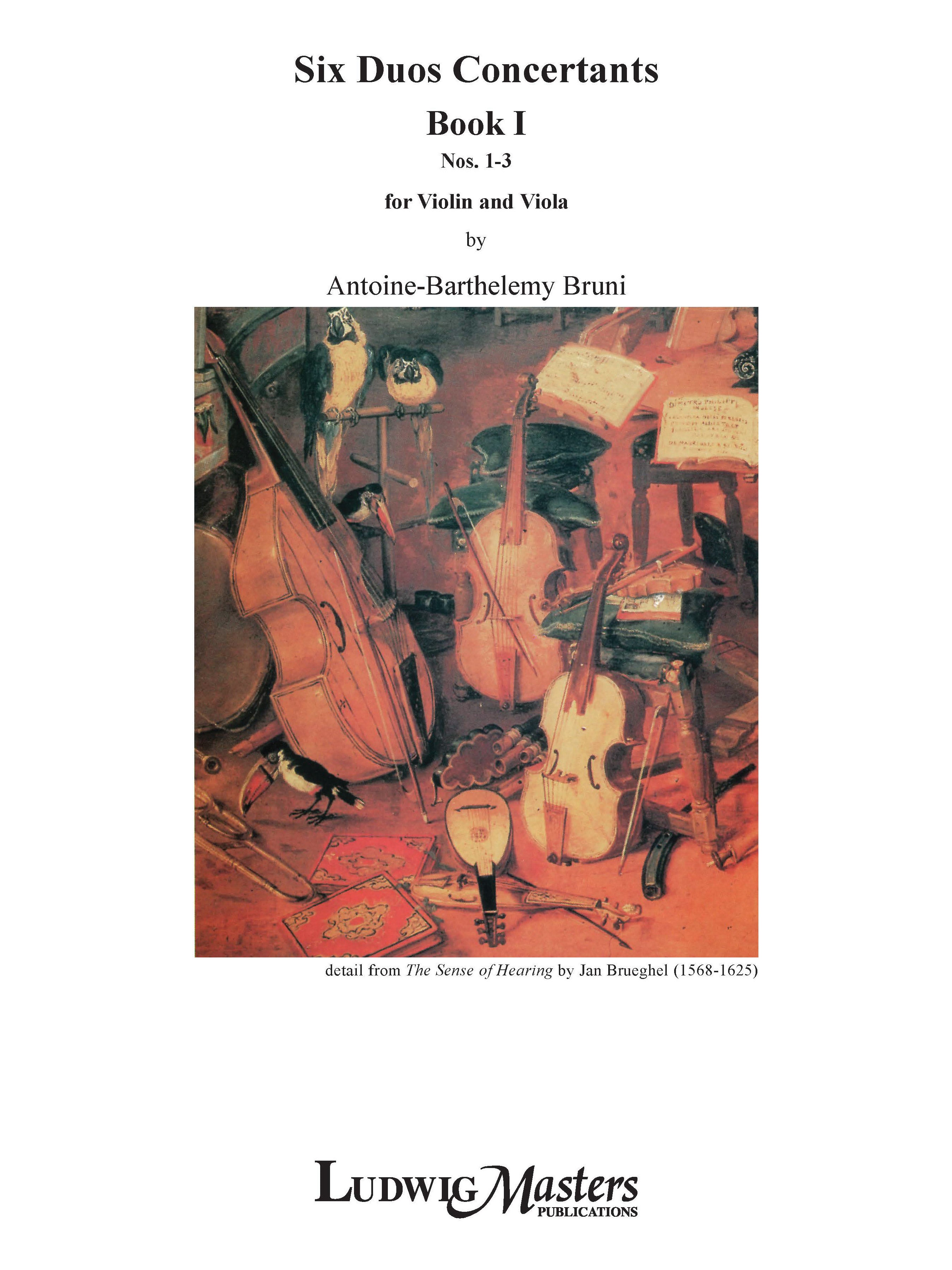 Six Duos Concertants, Op. 4, Book 1, Nos. 1-3 Cover Image
