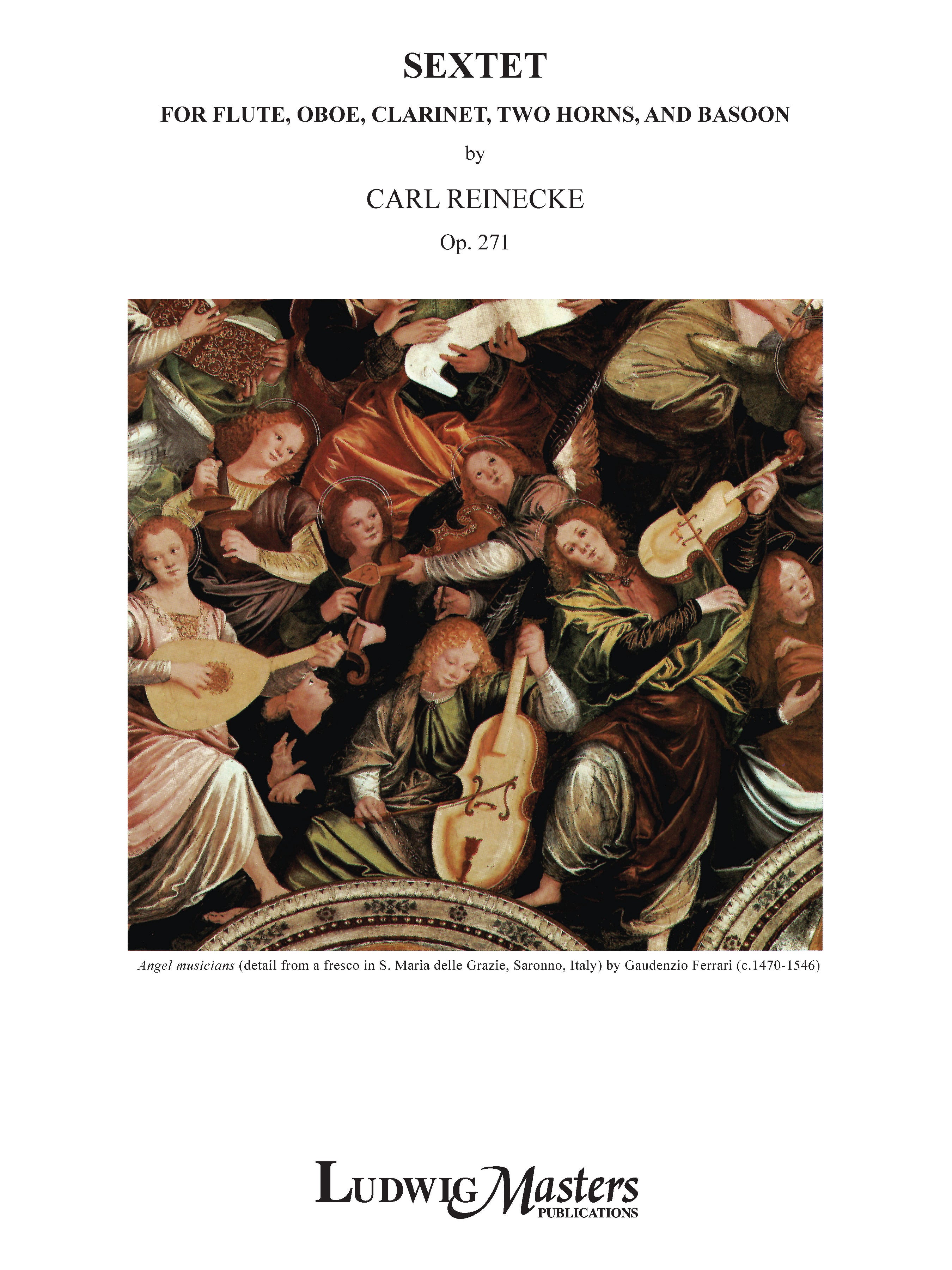 Sextet for Winds in B-flat, Op. 271 Cover Image