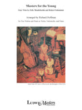Masters for the Young: Easy Trios by Mendelssohn and Schumann Cover Image